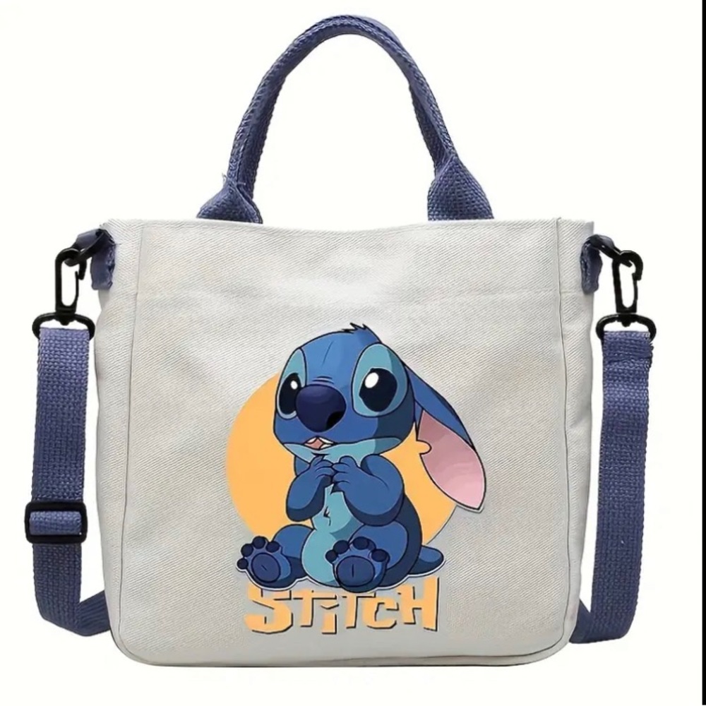 Disney Store Lilo & Stitch Crossbody Messenger Bag 12in x 10in NEW